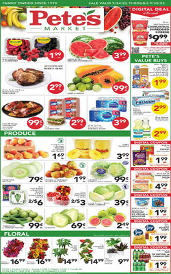 Catalogue Pete's Fresh Market from 09/17/2025