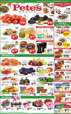 Catalogue Pete's Fresh Market from 10/01/2025