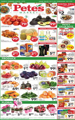 Catalogue Pete's Fresh Market from 10/01/2025