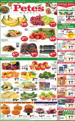 Catalogue Pete's Fresh Market from 10/08/2025