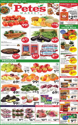 Catalogue Pete's Fresh Market from 10/08/2025