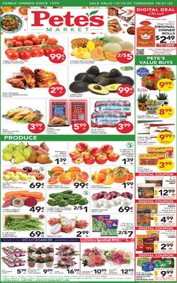 Catalogue Pete's Fresh Market from 10/08/2025