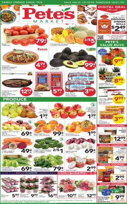 Catalogue Pete's Fresh Market from 10/08/2025