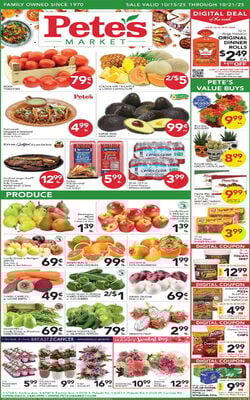 Catalogue Pete's Fresh Market from 10/15/2025