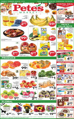 Catalogue Pete's Fresh Market from 10/15/2025