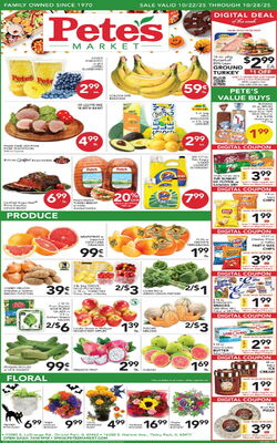 Catalogue Pete's Fresh Market from 10/15/2025