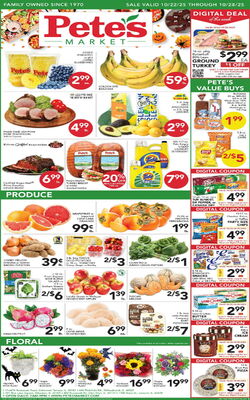 Catalogue Pete's Fresh Market from 10/15/2025