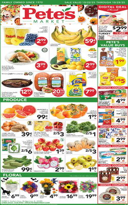 Catalogue Pete's Fresh Market from 10/22/2025
