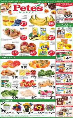 Catalogue Pete's Fresh Market from 10/22/2025