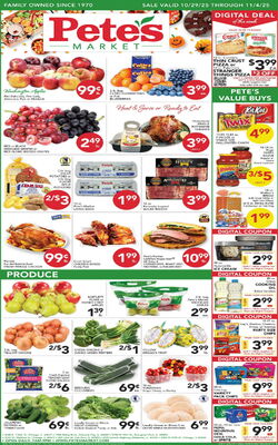 Catalogue Pete's Fresh Market from 10/22/2025