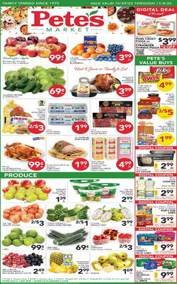 Catalogue Pete's Fresh Market from 10/22/2025