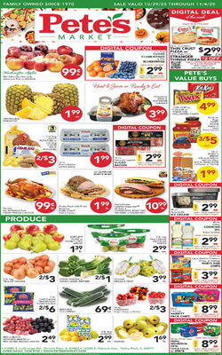 Catalogue Pete's Fresh Market from 10/22/2025