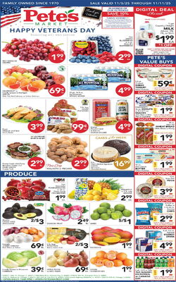 Catalogue Pete's Fresh Market from 10/29/2025