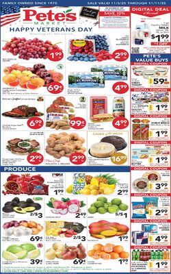 Catalogue Pete's Fresh Market from 10/29/2025