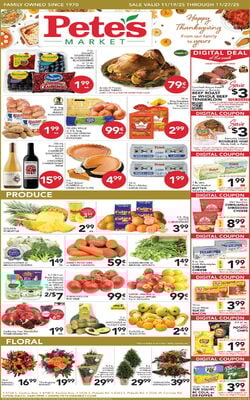 Catalogue Pete's Fresh Market from 11/19/2025