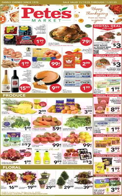 Catalogue Pete's Fresh Market from 11/19/2025