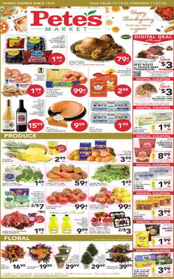 Catalogue Pete's Fresh Market from 11/19/2025