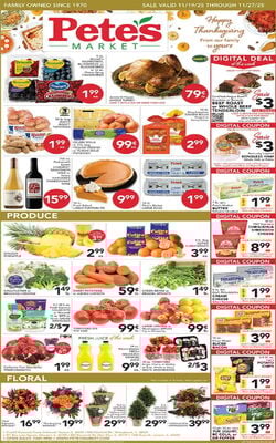 Catalogue Pete's Fresh Market from 11/19/2025
