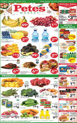 Catalogue Pete's Fresh Market from 12/03/2025