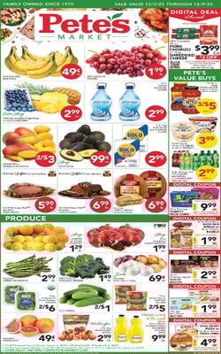 Catalogue Pete's Fresh Market from 12/03/2025