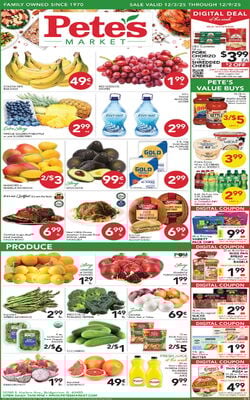 Catalogue Pete's Fresh Market from 12/03/2025