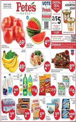 Catalogue Pete's Fresh Market from 09/06/2023