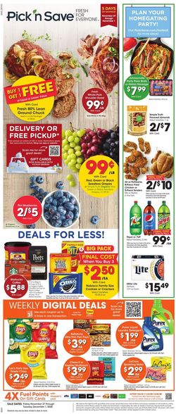 Catalogue Pick ‘n Save Black Friday 2020 from 11/27/2020