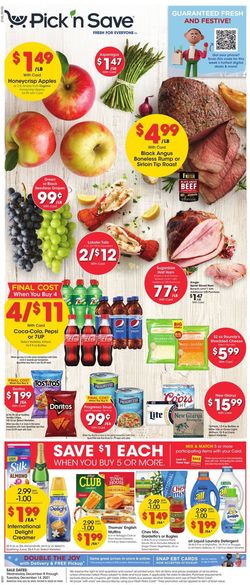 Catalogue Pick ‘n Save - HOLIDAY 2021 from 12/08/2021