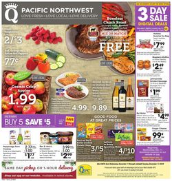 Catalogue QFC from 12/11/2019