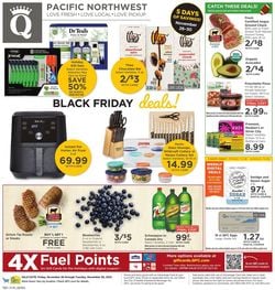 Catalogue QFC BLACK FRIDAY 2021 from 11/26/2021