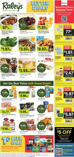 Catalogue Raley's from 01/18/2023