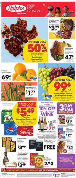 Catalogue Ralphs from 11/13/2019