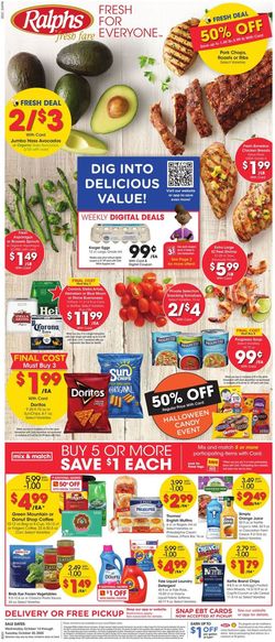 Catalogue Ralphs from 10/14/2020