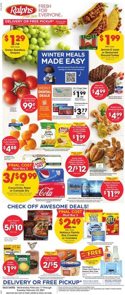 Catalogue Ralphs from 02/17/2021