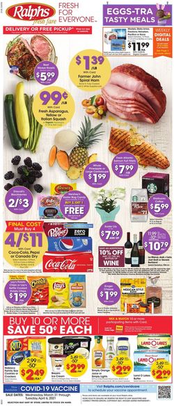 Catalogue Ralphs - Easter 2021 Ad from 03/31/2021