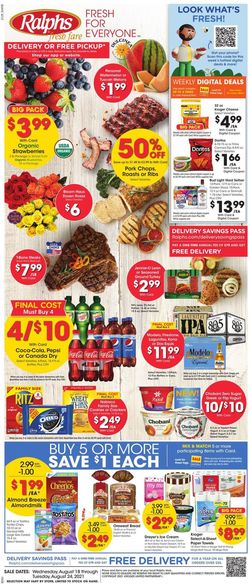 Catalogue Ralphs from 08/18/2021