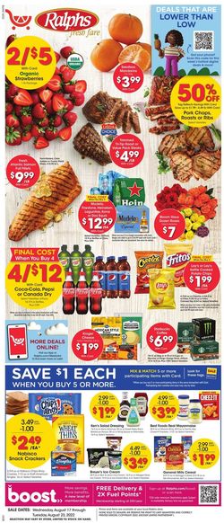 Catalogue Ralphs from 08/17/2022