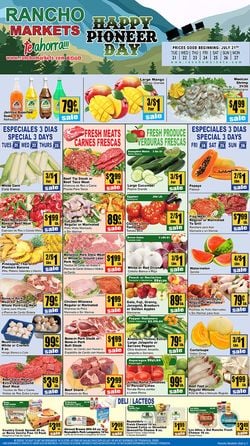 Catalogue Rancho Markets from 07/21/2020