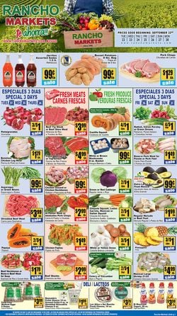 Catalogue Rancho Markets from 09/22/2020