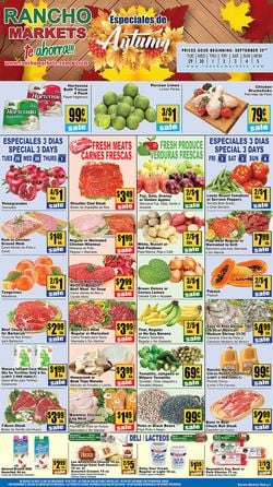 Catalogue Rancho Markets from 09/29/2020