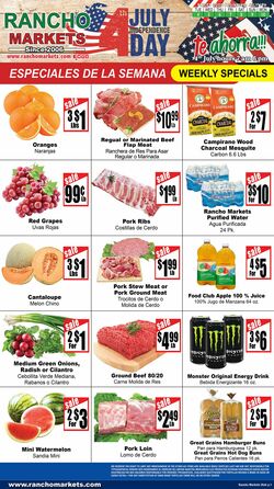 Catalogue Rancho Markets from 07/04/2023