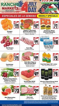 Catalogue Rancho Markets from 07/04/2023