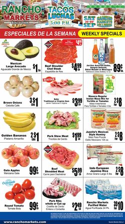 Catalogue Rancho Markets from 09/26/2023
