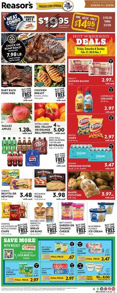 Current weekly ad Reasor's