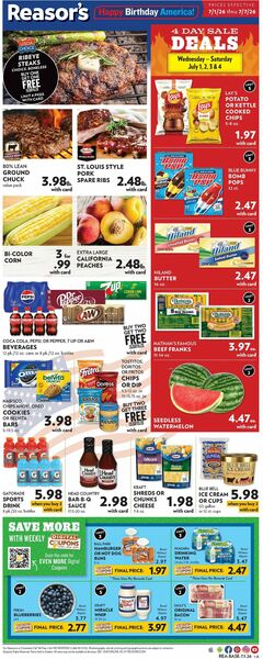 Catalogue Reasor's from 07/01/2026