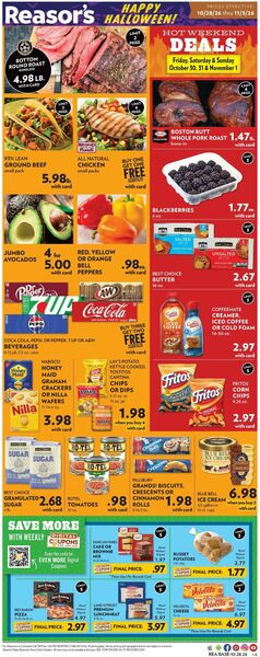 Current weekly ad Reasor's