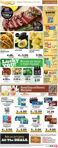 Current weekly ad Reasor's