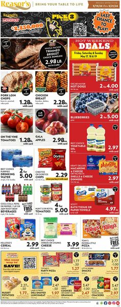 Current weekly ad Reasor's