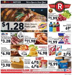 Catalogue Redner’s Warehouse Market from 09/24/2020