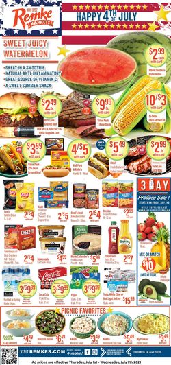 Catalogue Remke Markets from 07/01/2021